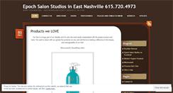 Desktop Screenshot of epochsalonstudios.com